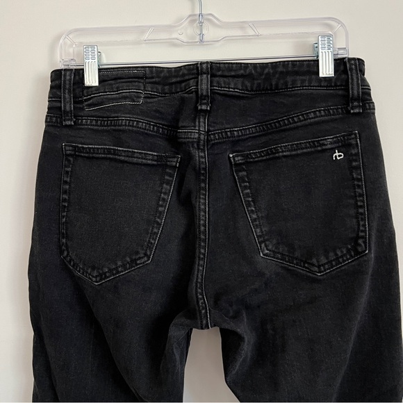 Rag & Bone Fit 3 Athletic Denim Jeans Black Faded Wash-Men’s Size 29x32 - Picture 5 of 8